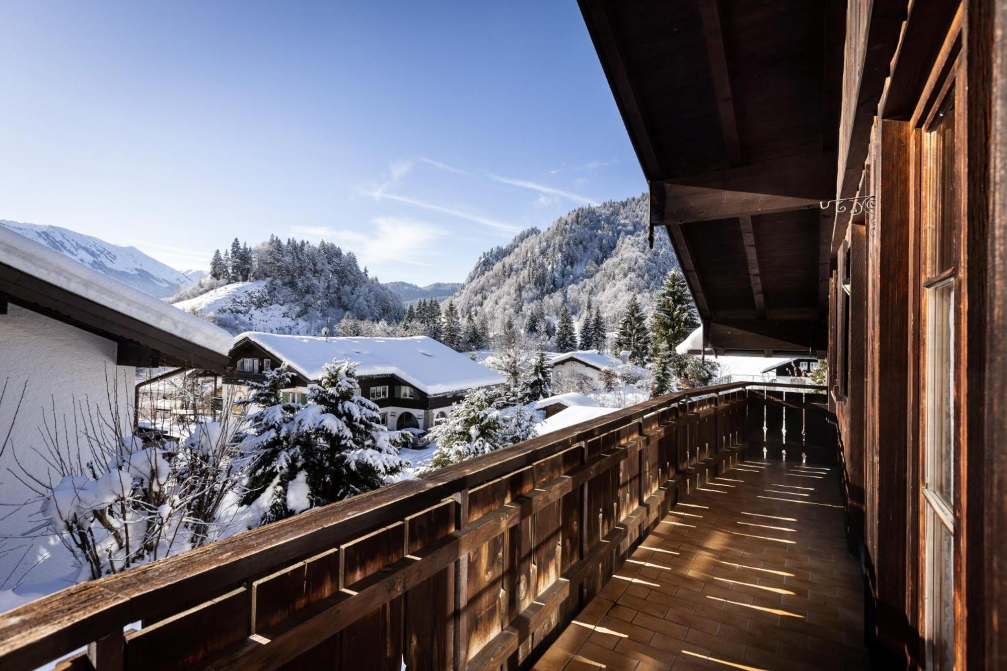 Ferienwohnungen Oberstdorf Schwartges Buitenkant foto